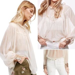 Free People Dream Blouse NWT
